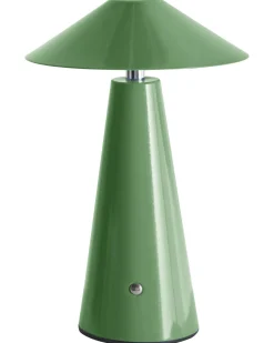 Lampada da tavolo senza fili a LED APAYAO con dimmer Metallo Verde
