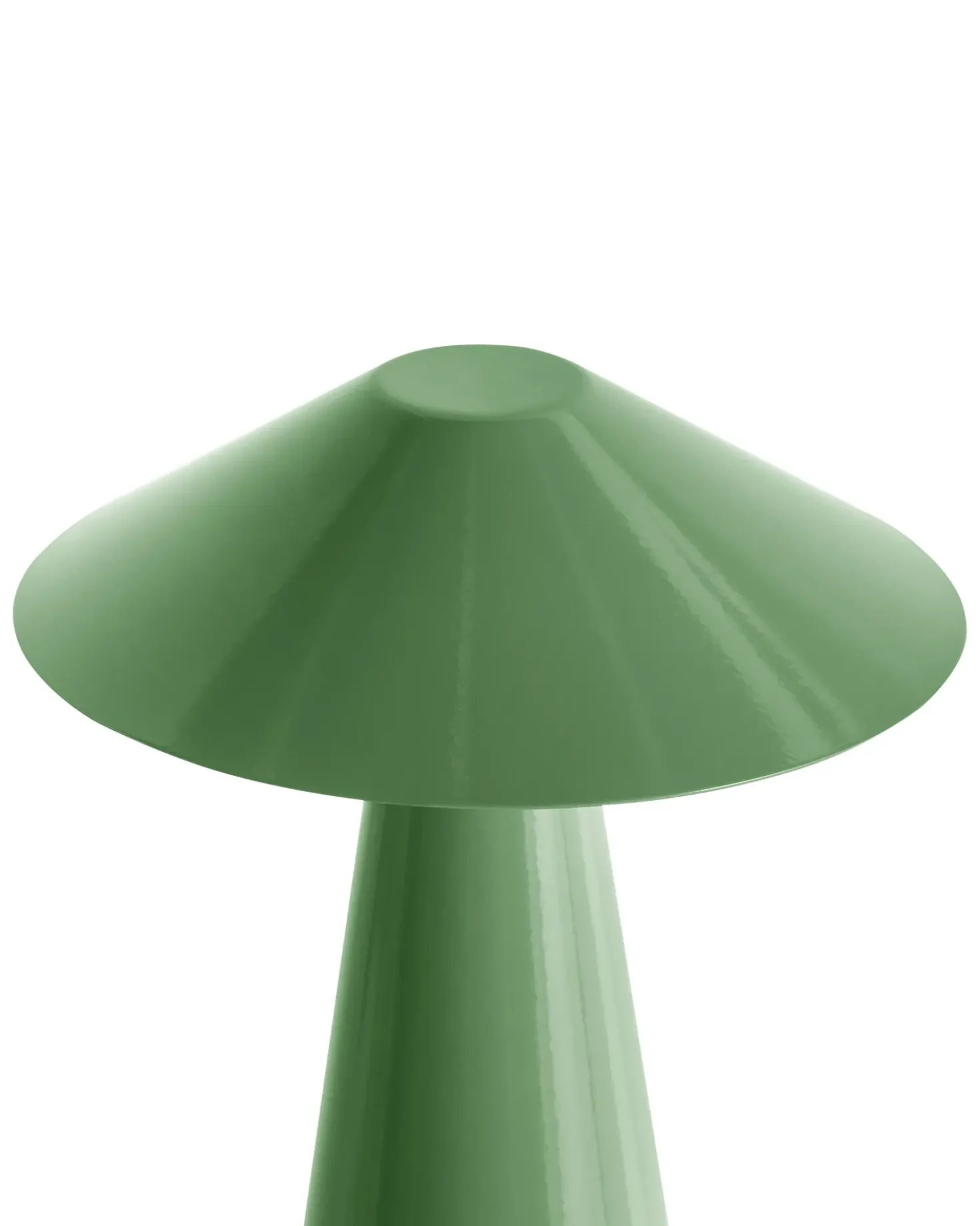 Lampada da tavolo senza fili a LED APAYAO con dimmer Metallo Verde