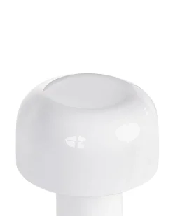 Lampada da tavolo senza fili a LED BESOS con dimmer Metallo Bianco