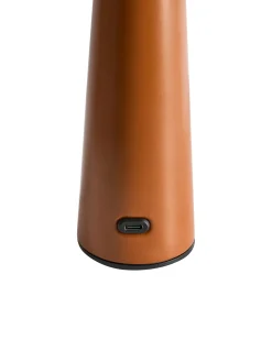 Lampada da tavolo senza fili a LED AGUSAN con dimmer Metallo Marrone