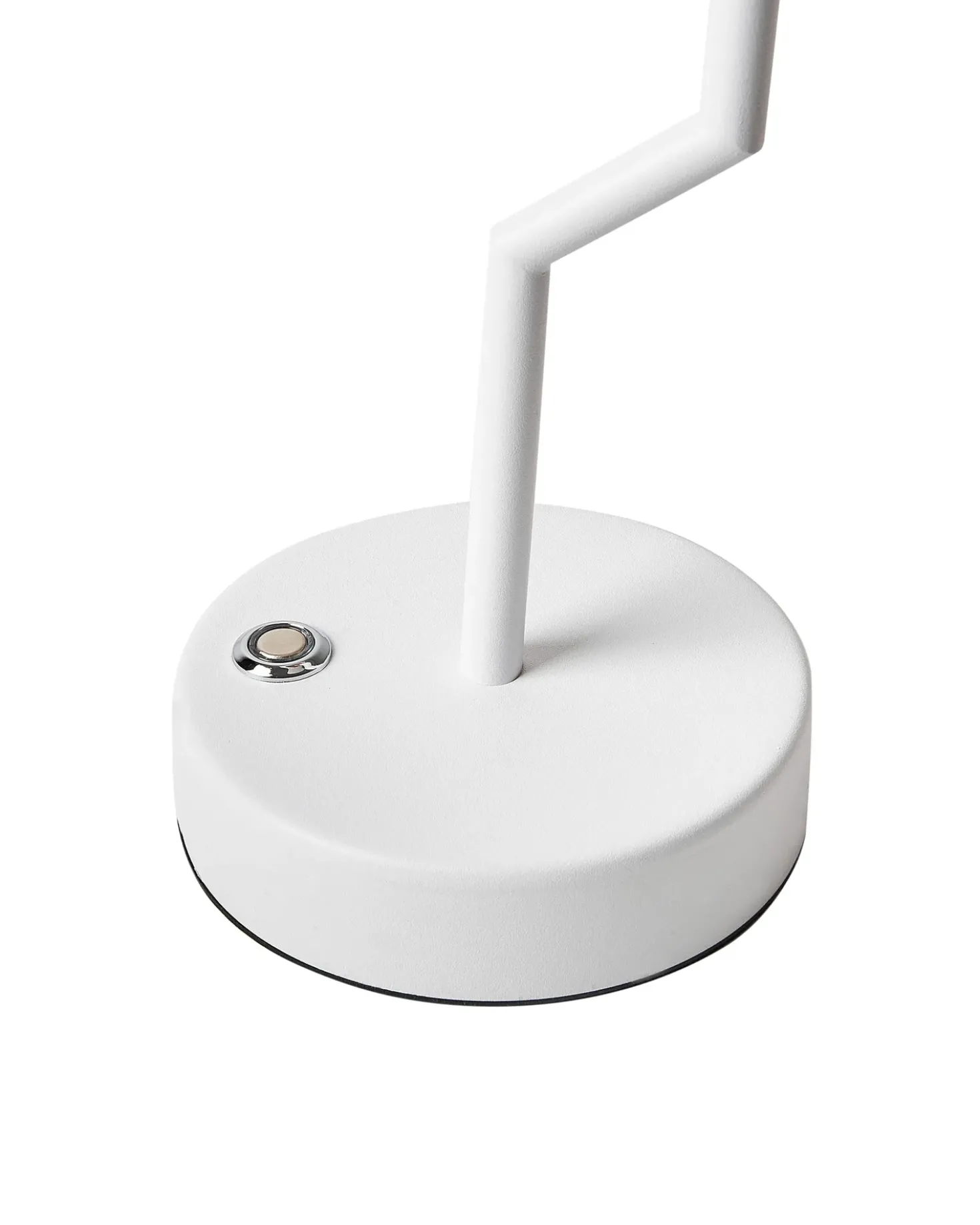 Lampada da tavolo senza fili a LED ALVIELA con dimmer Metallo Bianco