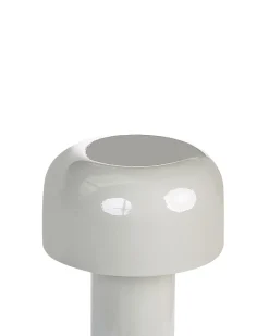 Lampada da tavolo senza fili a LED BESOS con dimmer Metallo Grigio