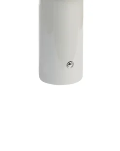 Lampada da tavolo senza fili a LED BESOS con dimmer Metallo Grigio