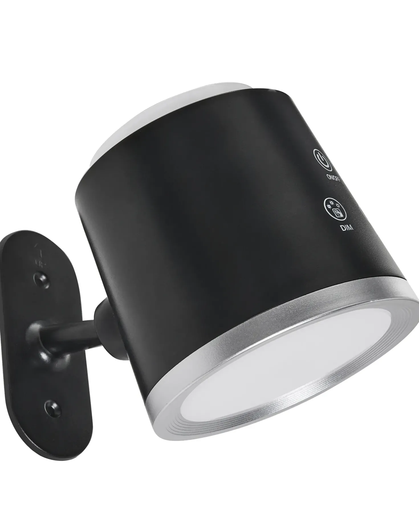 Lampada da tavolo senza fili a LED LIBRA con dimmer Nero