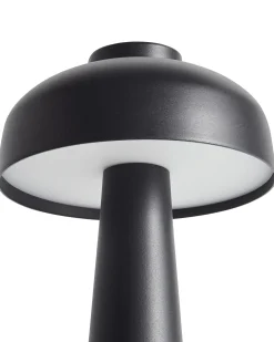 Lampada da tavolo senza fili a LED AGUSAN con dimmer Metallo Nero
