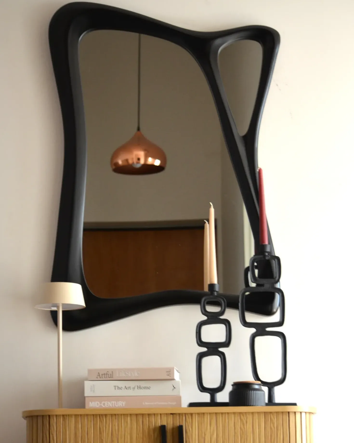 Lampada da tavolo senza fili a LED GUDER con dimmer Metallo Beige