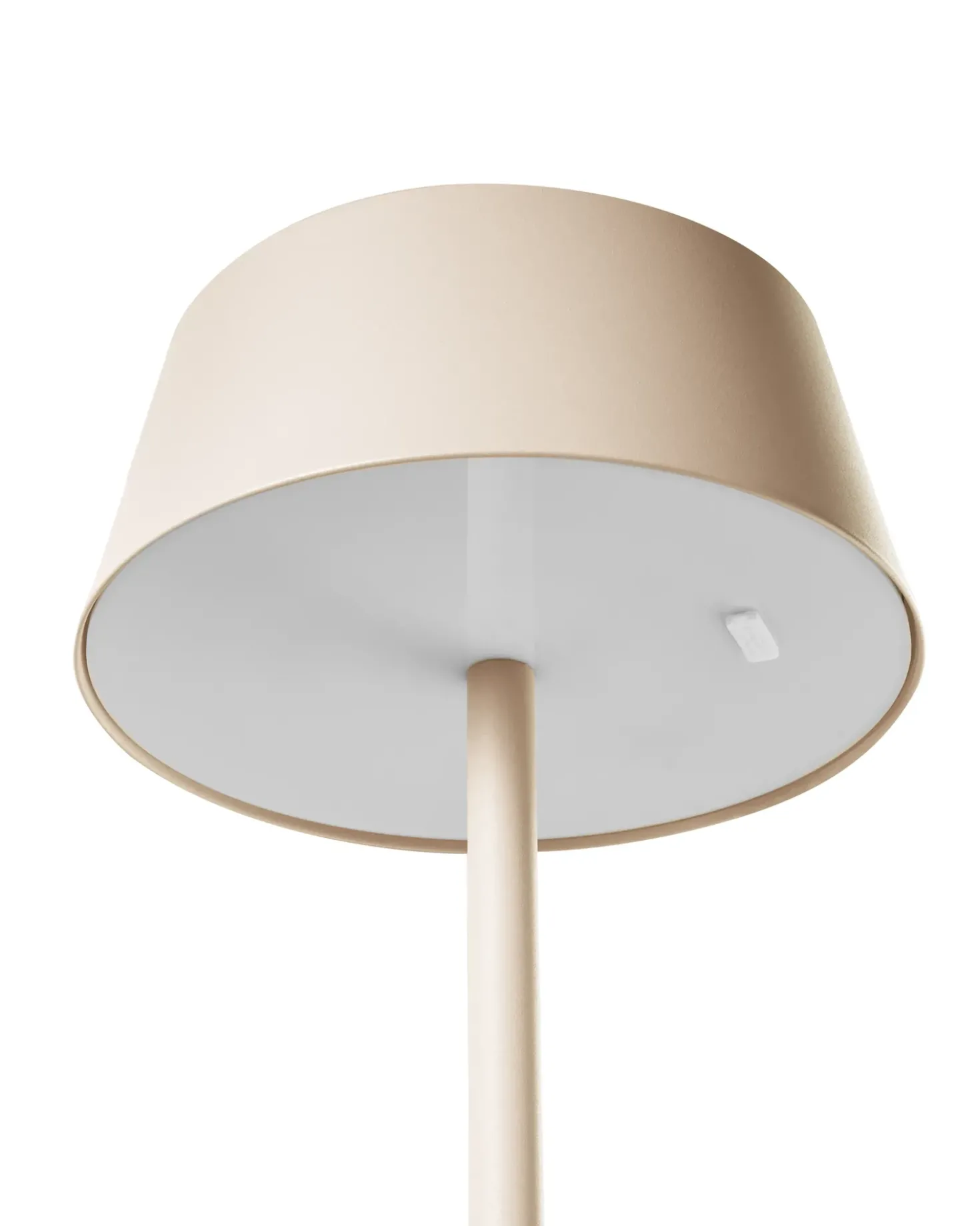 Lampada da tavolo senza fili a LED GUDER con dimmer Metallo Beige