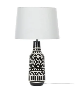 Lampada da tavolo SHEBELLE Ceramica Nero