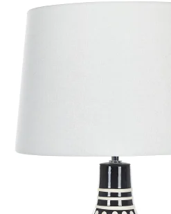Lampada da tavolo SHEBELLE Ceramica Nero
