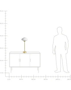 Lampada da tavolo SIBUN Metallo Oro