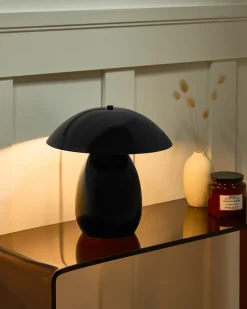 Lampada da tavolo SIGI Metallo Nero