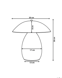 Lampada da tavolo SIGI Metallo Nero