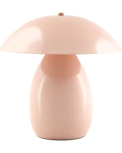 Lampada da tavolo SIGI Metallo Rosa pastello