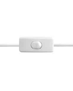 Lampada da tavolo SIGI Metallo Bianco