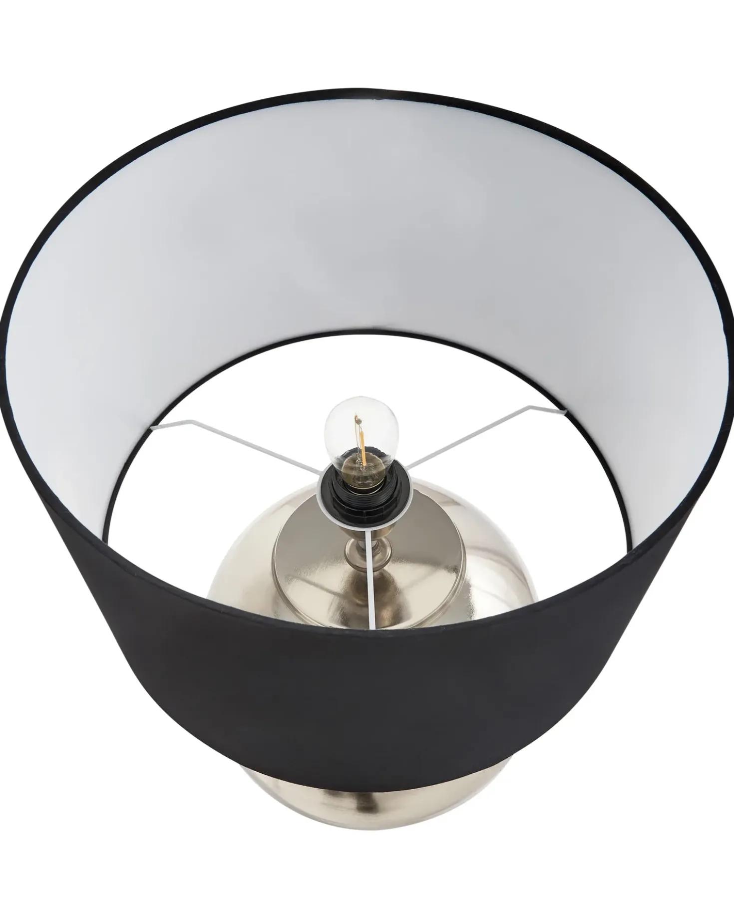 Lampada da tavolo SOBRAMATI Metallo Argento