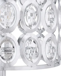 Lampada da tavolo TENNA Cristallo Argento