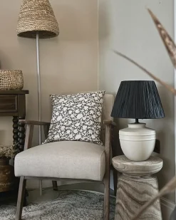 Lampada da tavolo TIGRE Ceramica Beige