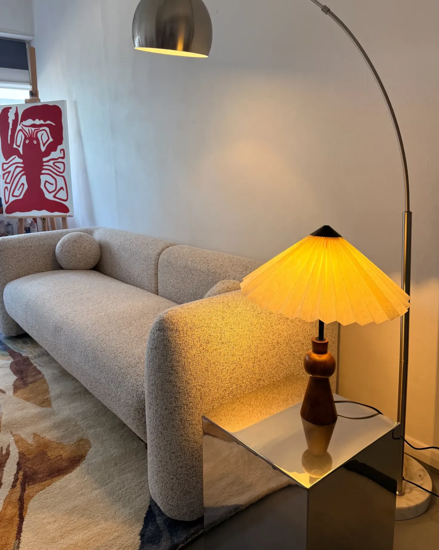 Lampada da tavolo TOJSAN Carta Beige
