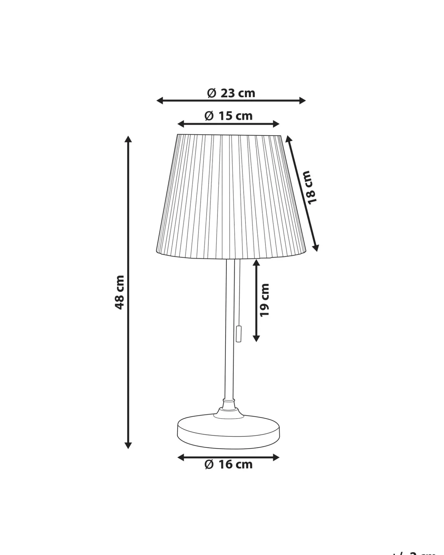 Lampada da tavolo TORYSA Metallo Oro
