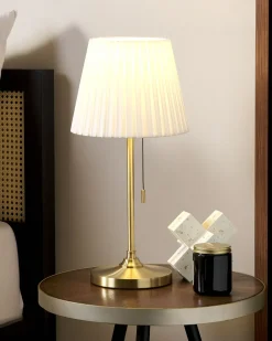 Lampada da tavolo TORYSA Metallo Oro