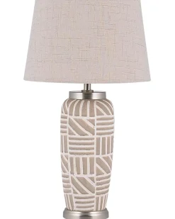 Lampada da tavolo TRAISEN Ceramica Beige