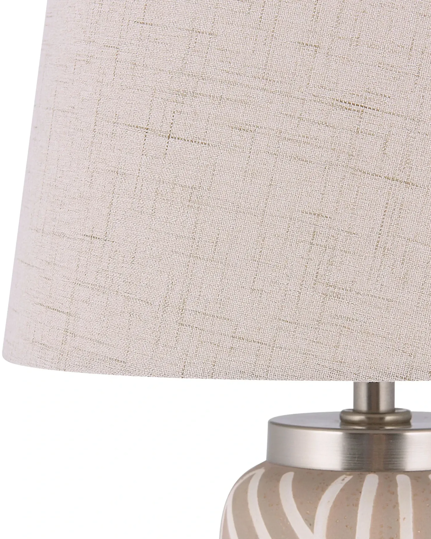 Lampada da tavolo TRAISEN Ceramica Beige