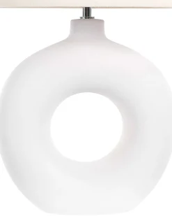 Lampada da tavolo VENTA Ceramica Bianco