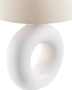 Lampada da tavolo VENTA Ceramica Bianco