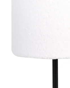 Lampada da tavolo VINAZCO Bouclé Bianco