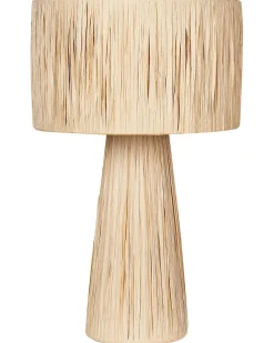 Lampada da tavolo WELMEL Vimini Naturale