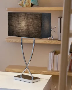 Lampada da tavolo YASUNI Metallo Nero
