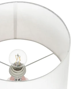 Lampada da tavolo ZARIMA Ceramica Rosa