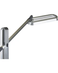 Lampada da terra a LED AQUARIUS con dimmer Metallo Argento