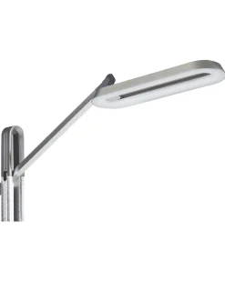 Lampada da terra a LED AQUARIUS con dimmer Metallo Argento