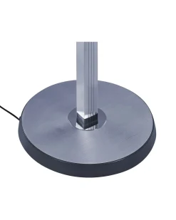 Lampada da terra a LED CARINA con dimmer Metallo Grigio scuro