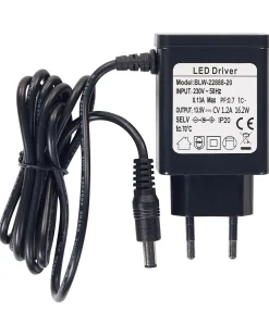 Lampada da terra a LED CASSIOPEIA con dimmer Metallo Nero