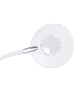 Lampada da terra a LED CASSIOPEIA con dimmer Metallo Bianco