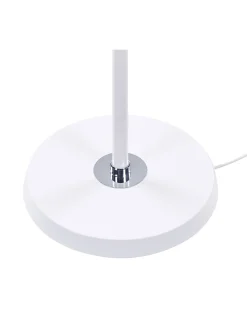 Lampada da terra a LED CASSIOPEIA con dimmer Metallo Bianco