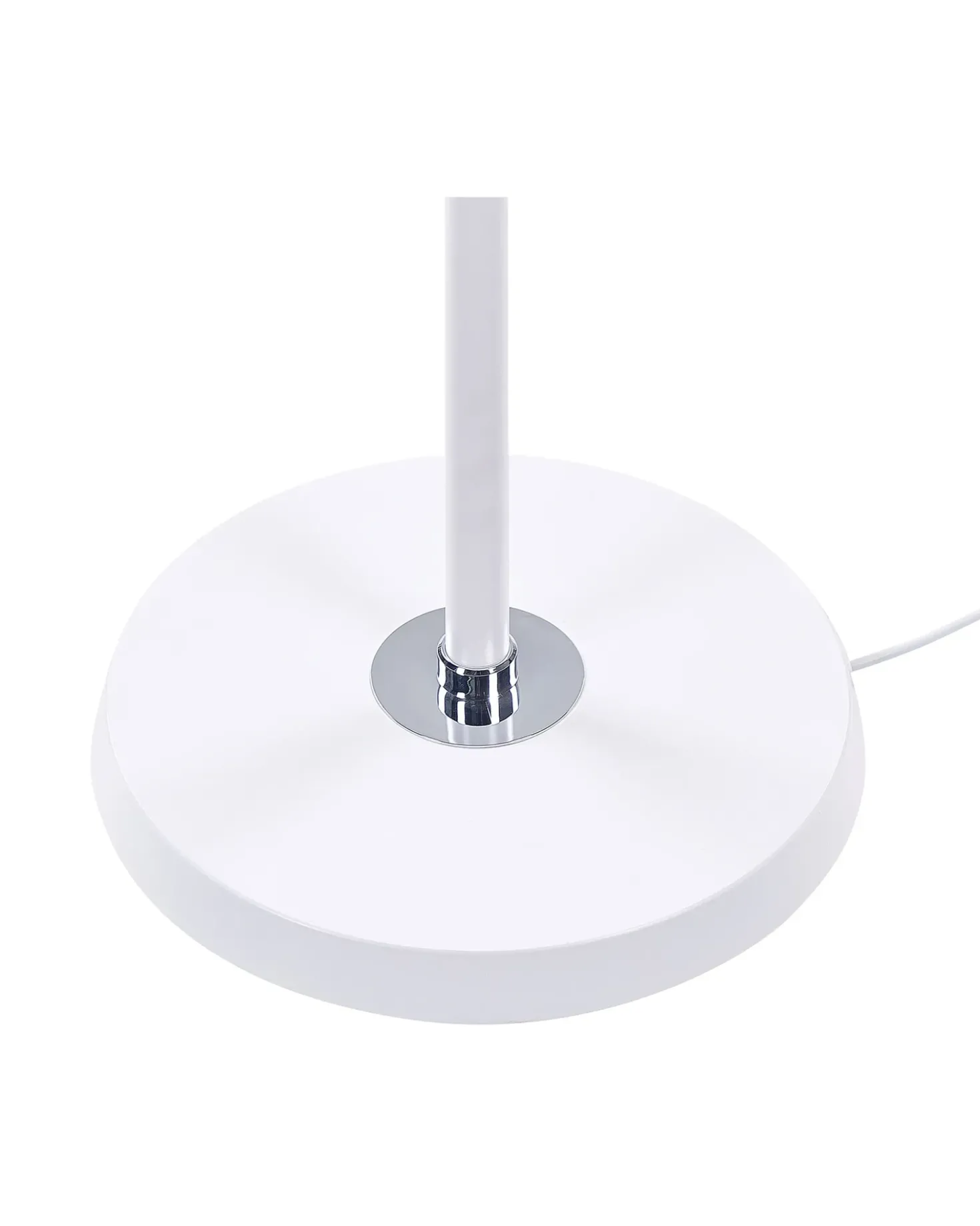Lampada da terra a LED CASSIOPEIA con dimmer Metallo Bianco