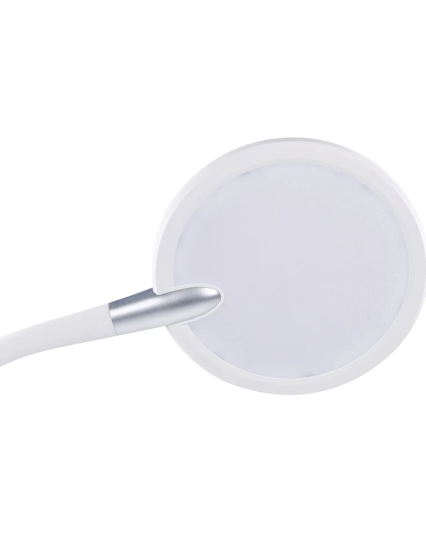 Lampada da terra a LED CASSIOPEIA con dimmer Metallo Bianco