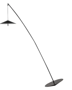 Lampada da terra a LED COMALIE Metallo Nero