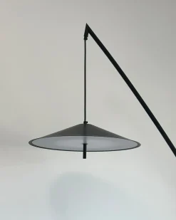 Lampada da terra a LED COMALIE Metallo Nero