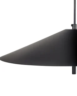 Lampada da terra a LED COMALIE Metallo Nero