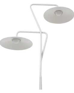 Lampada da terra a LED GALETTI Metallo Bianco