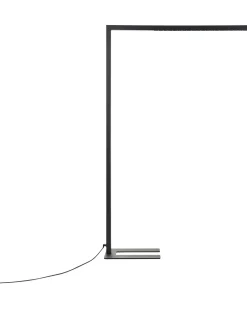 Lampada da terra a LED MENSA con sensore di movimento Metallo Nero