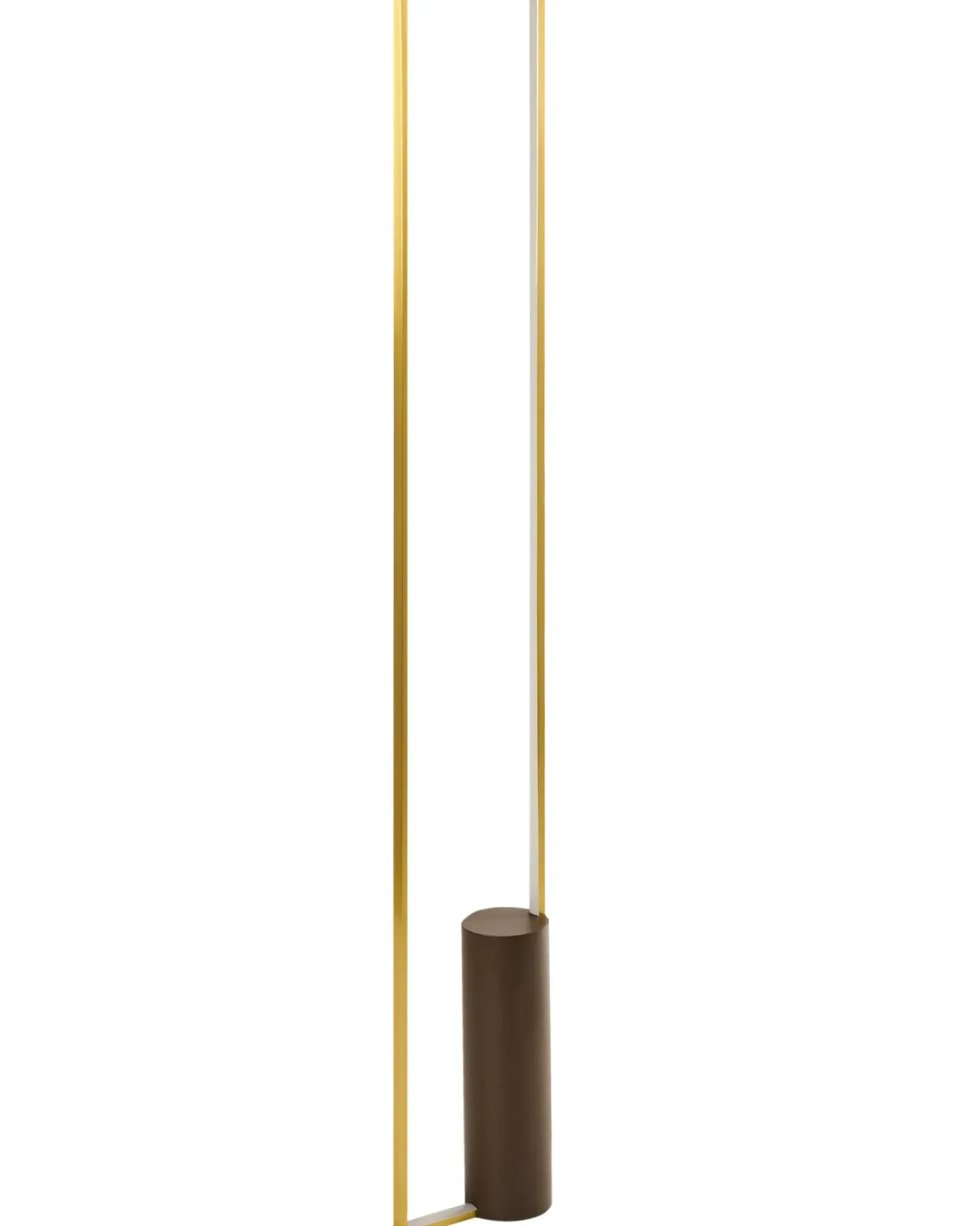 Lampada da terra a LED PATRICIO Metallo Oro