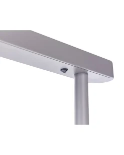 Lampada da terra a LED PERSEUS Metallo Argento
