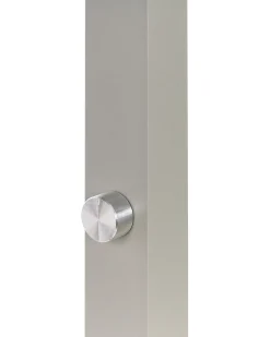 Lampada da terra a LED SAGITTA con dimmer Metallo Argento
