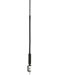 Lampada da terra con morsetto convertibile a LED APUS con telecomando con dimmer Metallo Nero