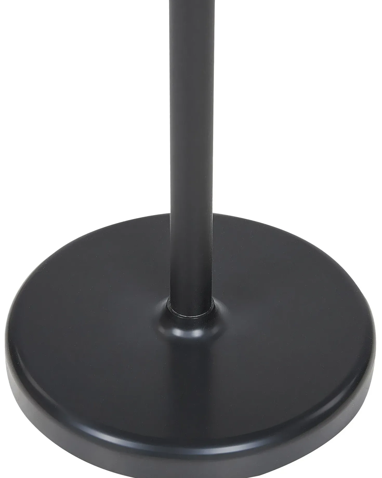 Lampada da terra con morsetto convertibile a LED APUS con telecomando con dimmer Metallo Nero